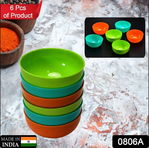 0806A SOUP BOWLS FOR DAILY USE FOR KITCHEN 6PCS
