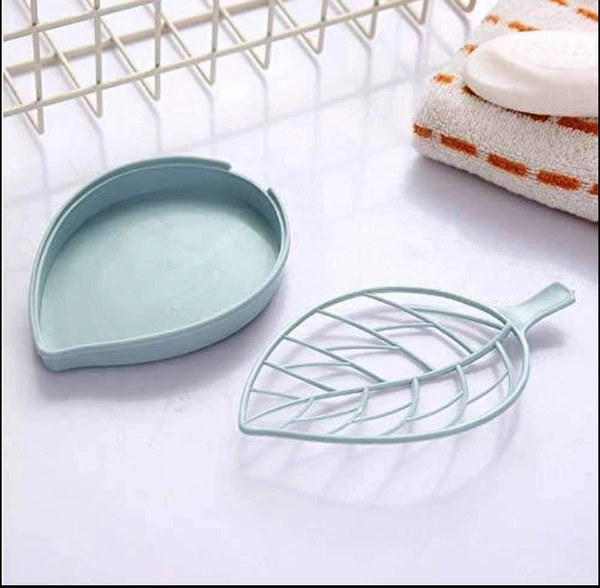 0832 LEAF SHAPE DISH SOAP HOLDER FOR KITCHEN AND BATHROOM