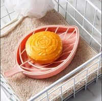 0832 LEAF SHAPE DISH SOAP HOLDER FOR KITCHEN AND BATHROOM
