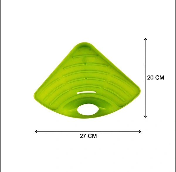 0861H CORNER SINK STRAINER FOR DRAINING KITCHEN WASTE IN SINKS AND WASH BASINS.