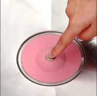 1163 CREATIVE 2-IN-1 SILICONE SEWER SINK SEALER COVER DRAINER (MULTICOLOUR)