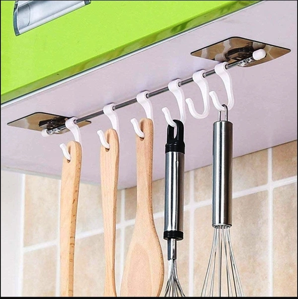 1354 PLASTIC STICKER SELF ADHESIVE MULTIPURPOSE HANGER HOOKS