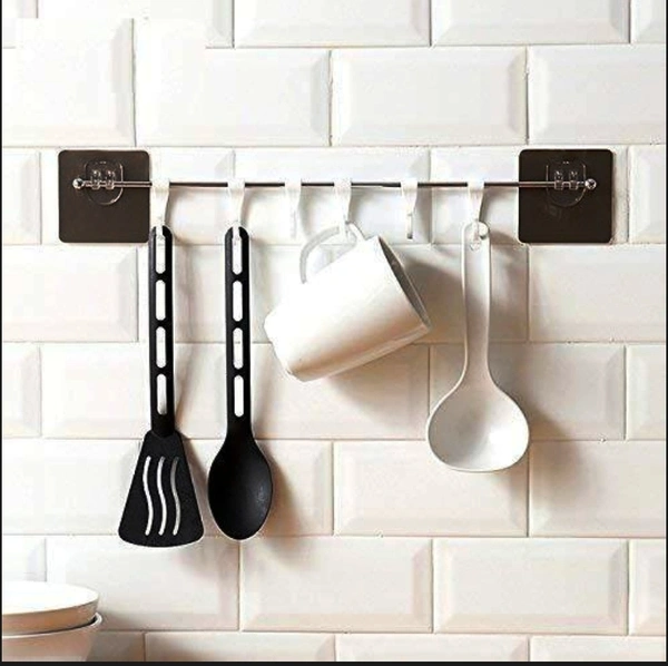 1354 PLASTIC STICKER SELF ADHESIVE MULTIPURPOSE HANGER HOOKS