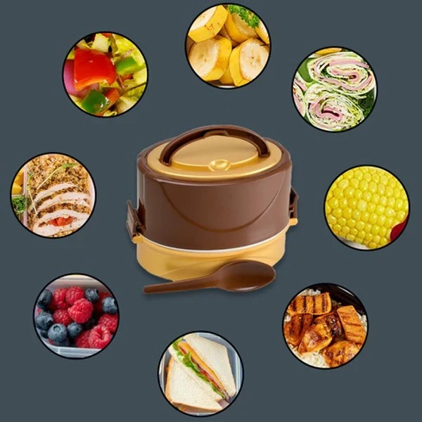 2406 CLASSIC 2 LAYER LUNCH BOX | AIRTIGHT LUNCH BOX