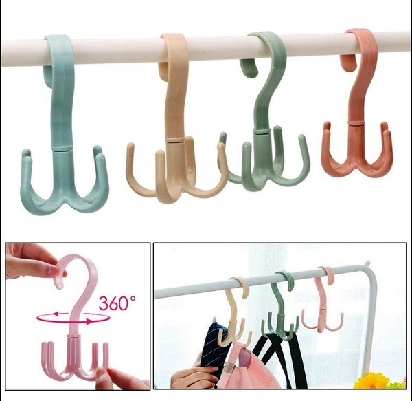 1744 360 D ROT 4 CLAWS HOOK USED IN HANGING AND SUPPORTING VARIOUS TYPES OF STUFFS AND ITEMS ETC