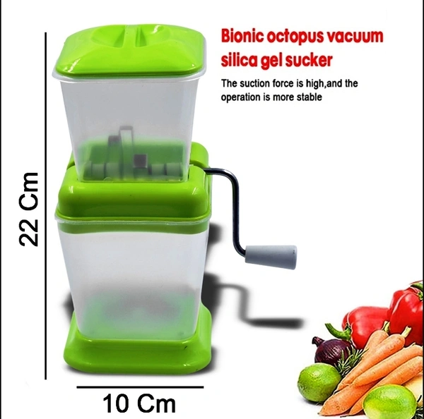 2003 SMALL ONION CHOPPER & VEGETABLE CHOPPER QUICK CUTTER WITH ROTATING BLADE