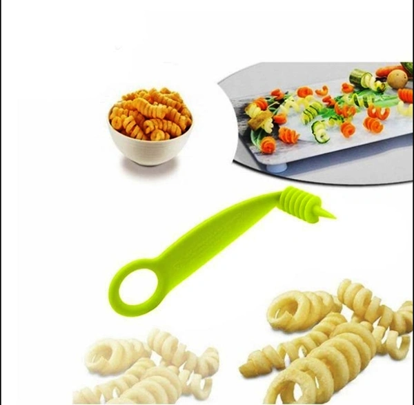2013 KITCHEN PLASTIC VEGETABLES SPIRAL CUTTER / SPIRAL KNIFE / SPIRAL SCREW SLICER