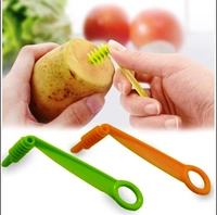 2013 KITCHEN PLASTIC VEGETABLES SPIRAL CUTTER / SPIRAL KNIFE / SPIRAL SCREW SLICER