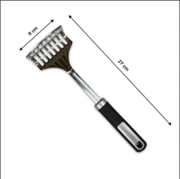 2040 STEEL POTATO MASHER NYLON BLACK HANDLE