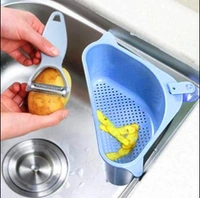 2119 TRIANGULAR MULTI FUNCTIONAL DRAINER SHELF SINK STORAGE HOLDER