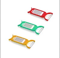 2128 ﻿KITCHEN 3 IN 1 MULTI PURPOSE VEGETABLE PEELER GRATER CUTTER FOR FOOD PREPARATION
