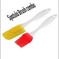 2170 SPATULA AND PASTRY BRUSH FOR CAKE DECORATION
