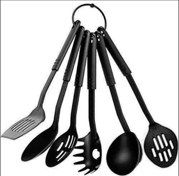 2290 HEAT-RESISTANT SPOON TOOLS SET (SET OF 6)