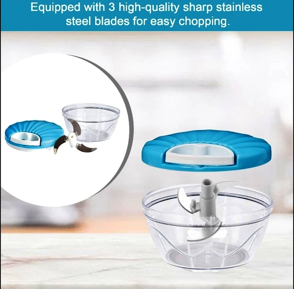 2595 2IN1 SPEEDY CHOPPER WITH EASY TO CHOP VEGETABLE