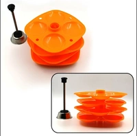2686 4 LAYER IDLI STAND USED IN ALL KINDS OF HOUSEHOLD KITCHEN PURPOSES FOR HOLDING AND SERVING IDLIS