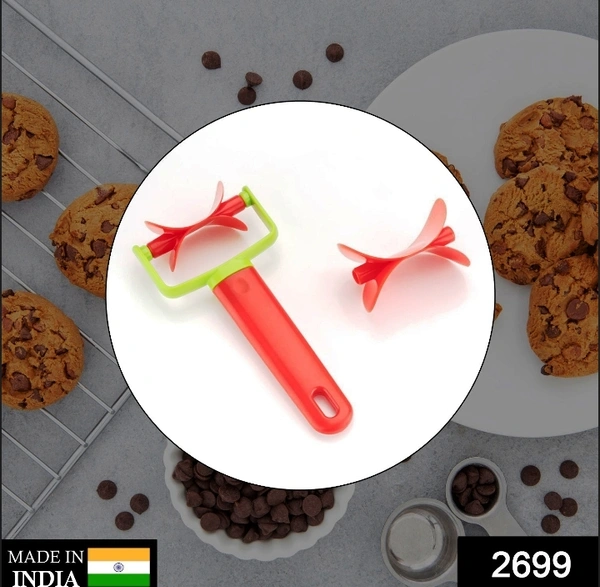 2699 COOKIE ROLLING CUTTER USED IN ALL KINDS OF HOUSEHOLD AND KITCHEN PLACES FOR MAKING COOKIES AND STUFF