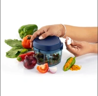 2806 MANUAL MINI SMALL PLASTIC FOOD CHOPPER WITH EXTRA SHARPE BLADES