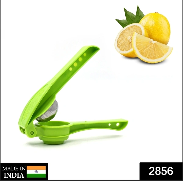 2856 PLASTIC LEMON SQUEEZER CUM OPENER 2 IN 1 LEMON SQUEEZER