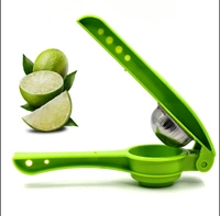 2856 PLASTIC LEMON SQUEEZER CUM OPENER 2 IN 1 LEMON SQUEEZER