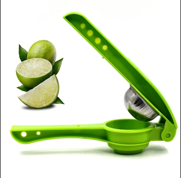2856 PLASTIC LEMON SQUEEZER CUM OPENER 2 IN 1 LEMON SQUEEZER