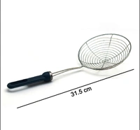 2880 ROUND STAINLESS STEEL DEEP FRY /MESH STRAINER