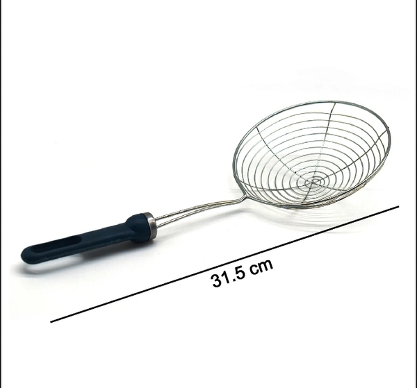 2880 ROUND STAINLESS STEEL DEEP FRY /MESH STRAINER