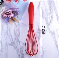 2930 MANUAL WHISK MIXER SILICONE WHISK, CREAM WHISK, FLOUR MIXER, ROTARY EGG MIXER, KITCHEN BAKING TOOL.