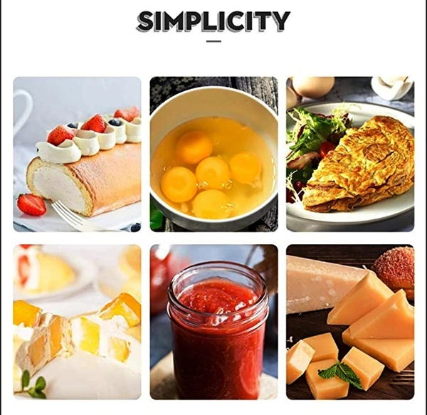 2930 MANUAL WHISK MIXER SILICONE WHISK, CREAM WHISK, FLOUR MIXER, ROTARY EGG MIXER, KITCHEN BAKING TOOL.
