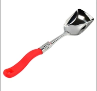 2938 SQUARE HEAD SPOONS STAINLESS STEEL SPOON FOR ICE CREAM, DESSERT ETC