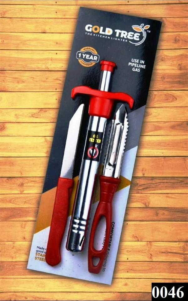 3 IN 1 GAS LIGHER SET