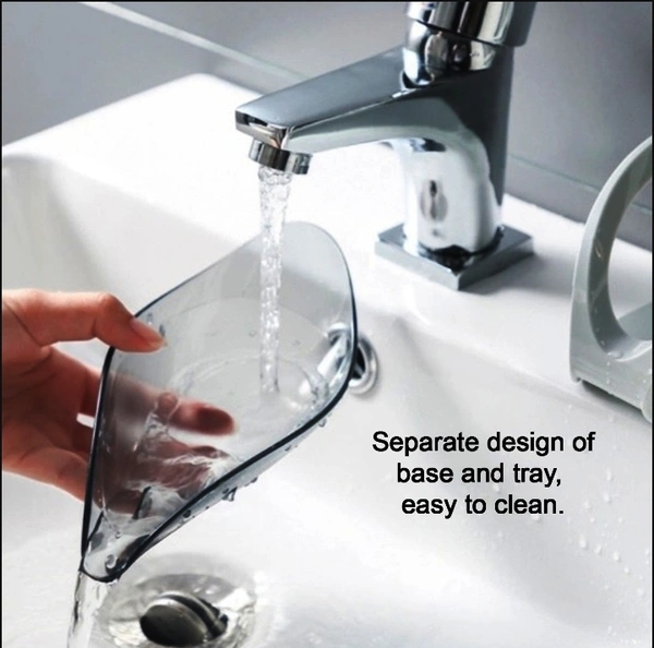 4794 NEW LEAF SOAP BOX USED IN ALL KINDS OF HOUSEHOLD AND BATHROOM PLACES AS A SOAP STAND AND CASE