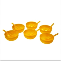 5105 SOUP BOWL SPOON SET PLASTIC FOR KITCHEN & HOME USE