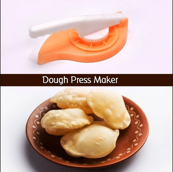5215 PURI CHAPATI PRESS MACHINE PLASTIC FOR KITCHEN USE ( 1 PCS )