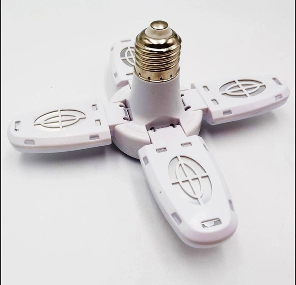 6179 FAN BLADE LED BULB 28V FOLDABLE LED BLADE FAN BULB ( 1 PC )