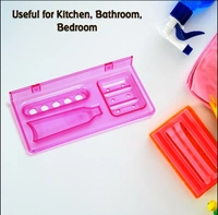 7645 3IN1 SOAP AND TUBEDISH TRAY FOR BATHROOM
