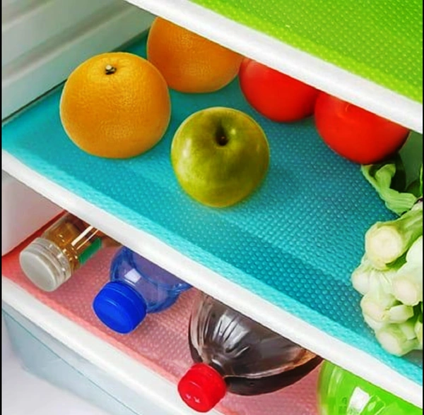 WASHABLE FRIDGE MAT (Set of 6 Pcs)