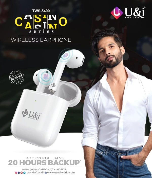 Casino( 6 Months Warranty)  - White