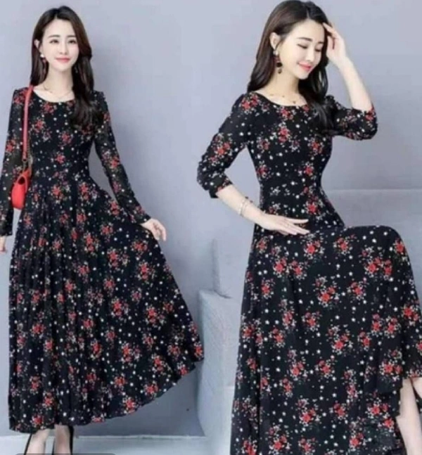 Maxi Style Women Dress - XL