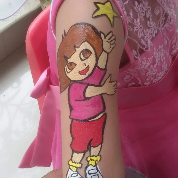 Tattoo Painting Art For Birthday Parties 