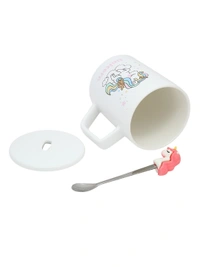 Unicorn Ceramic Mug with spoon