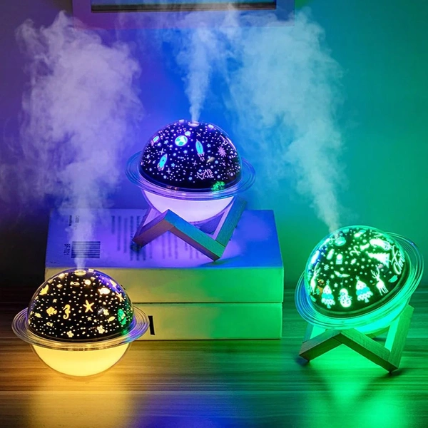 Planet Light Humidifier different colors changing 