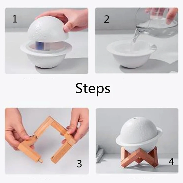 Planet Light Humidifier different colors changing 