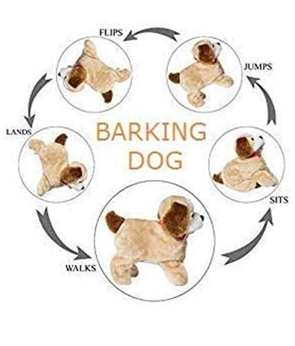 Jumping, Walking and Barking Dog