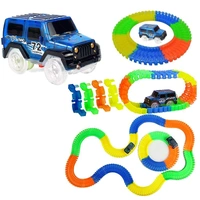 Magic Track Glow LED Car Play set 11 feet long