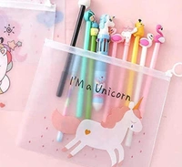 Unicorn Transparent storage pouch 