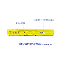 Double side Pencil Box with attached sharpener