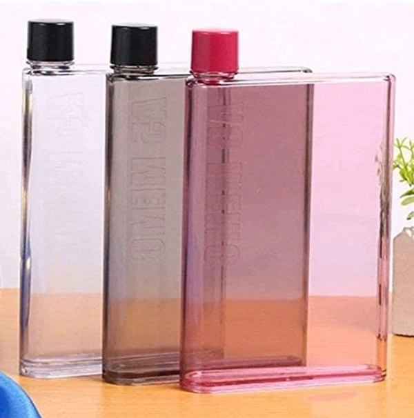 Notebook shape water bottles 450ml