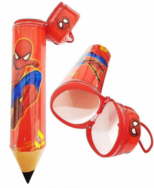 Spider man pencil shape pencil Boxes