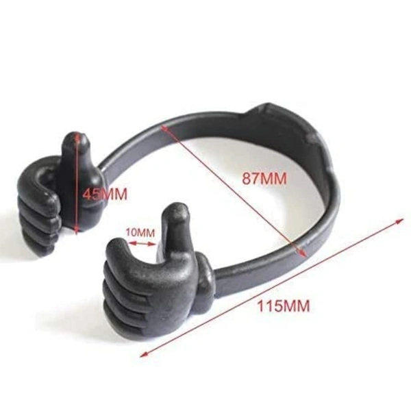 Multi purpose Hand shape mobile stand 