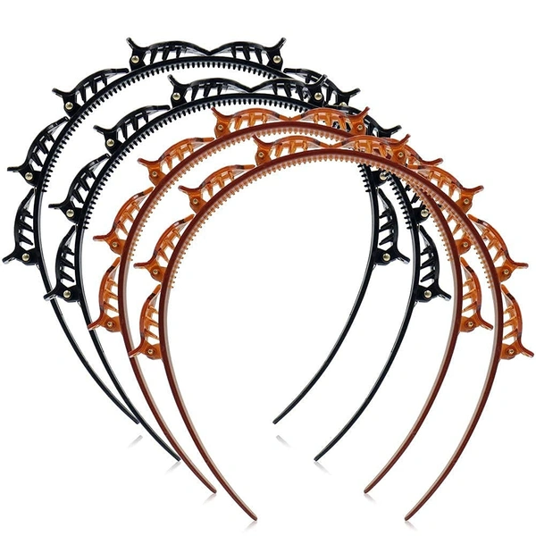 Twist Hairband stylish Hair Band with teeth for Girls and Women